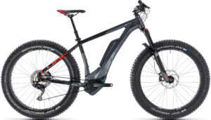 VTT Fatbike Electrique Cube 2018 Nutrail Hybrid 500