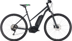 Vélo Electrique Cube 2018 Cross Hybrid Pro 400 Trapeze