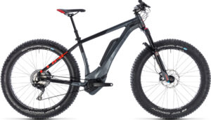 Fatbike électrique Cube 2019 Nutrail Hybrid 500 iridium´n´red
