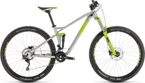 VTT Cube 2019 Stereo 120 Pro 29 silver´n´green