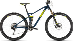 VTT Cube 2019 Stereo 120 SL 29 smokyblue´n´lime