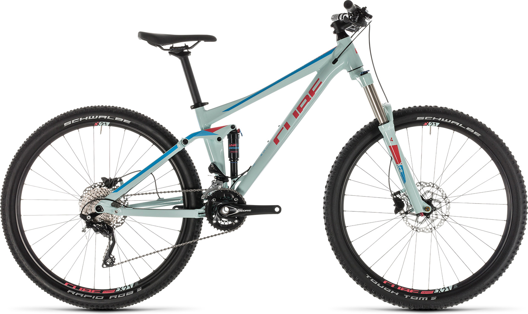 VTT Cube 2019 Sting WS 120 EXC lightblue´n´coral