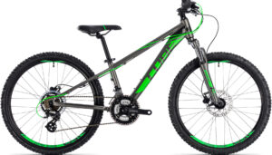 VTT enfant Cube 2019 Kid 240 Disc grey´n´flashgreen
