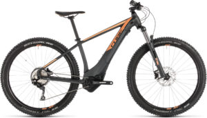 VTT électrique Cube 2019 Access Hybrid EXC 500 iridium´n´apricot