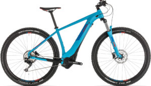VTT électrique Cube 2019 Reaction Hybrid EXC 500 blue´n´red