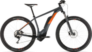VTT électrique Cube 2019 Reaction Hybrid Pro 500 grey´n´orange