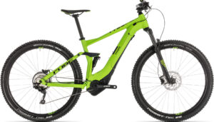 VTT électrique Cube 2019 Stereo Hybrid 120 Pro 500 green´n´iridium