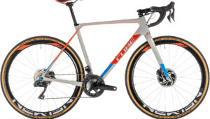 Vélo Cyclo-cross Cube 2019 Cross Race C:62 SLT grey´n´red