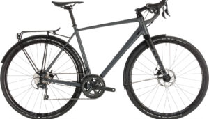 Vélo Gravel Cube 2019 Nuroad Pro FE grey´n´black