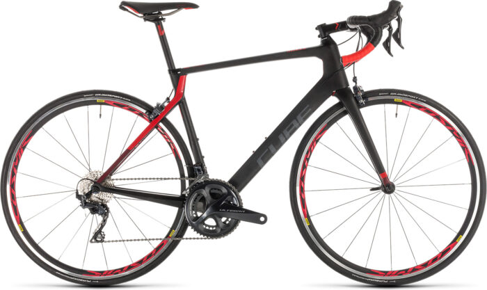 Vélo route Cube 2019 Agree C:62 Pro carbon´n´red