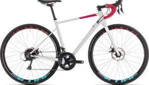 Vélo route Cube 2019 Axial WS Pro Disc white´n´berry