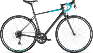 Vélo route Cube 2019 Axial WS iridium´n´aqua